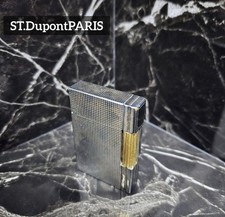 Rare Dupont gas lighter SilverST.DupontPARIS