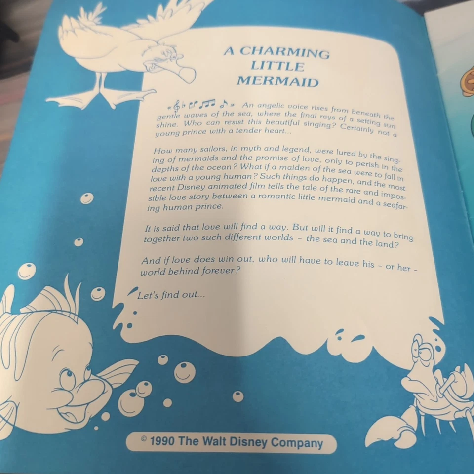 Álbum de pegatinas Panini vintage libro de pegatinas de Disney La Sirenita  Foto 2 de 4