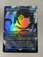 Jin-Gitaxias - Borderless Showcase Foil - Phyrexia All Will Be One (MTG) NM