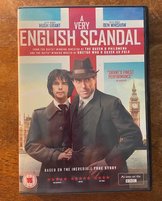 A Very English Scandal, Hugh Grant, Ben Whishaw, DVD, engl. OV