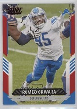 2021 Score Red Romeo Okwara #137 d0l