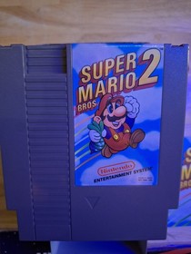 Super Mario Bros 2 NES Complete In Box CIB Manual - Inserts Original Nintendo