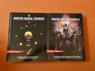 Monster Manual Expanded 1 und 2 Dungeons and Dragons DnD RPG 3rd PARTY