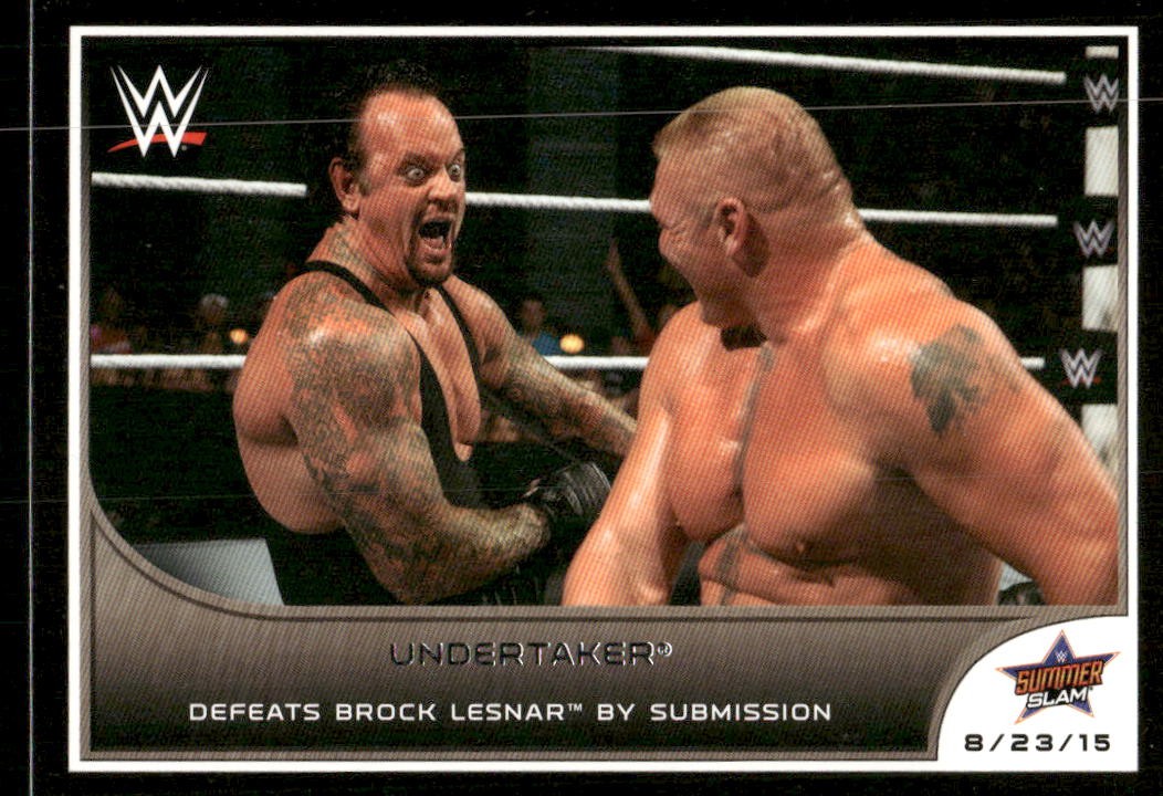2016 Topps WWE Road to Wrestlemania #79 Undertaker