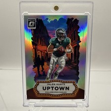 Jalen Hurts Uptown Panini 2025 Donruss Optic Prizm Eagles QB #9 SSP Case Hit