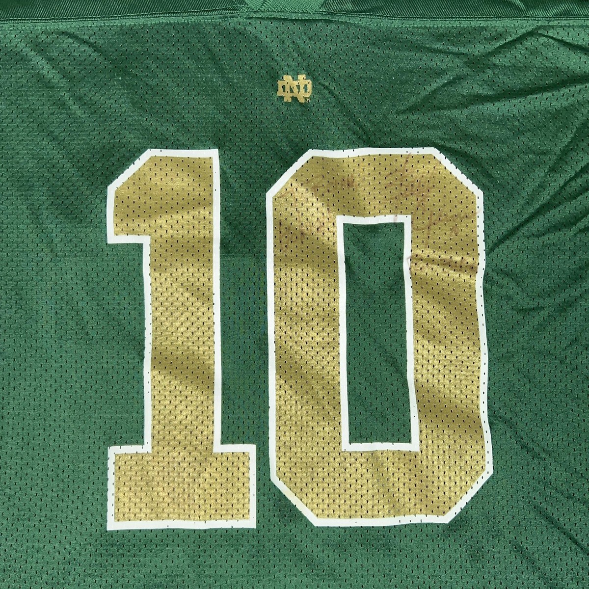 Notre Dame Fighting Irish Jersey Mens Large Green NCAA Football