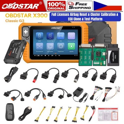 OBDSTAR X300 Classic G3 Key Master for Car/ HD/ E-Car/ Motorcycles/ Jet Ski