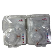 2 Pack NEW Spectra Baby Wide Breast Shield Set 24mm MM012302
