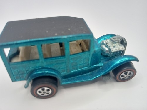 Hot Wheels Redline Ford Woody Aqua - 第 6/10 張圖片