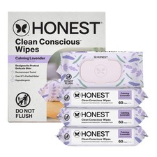 The Honest Company Scented Wipes Lavender Hypoallergenic 240 Count