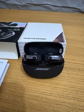 Image of Bose Ultra Open Earbuds Black Wireless Bluetooth Headphones