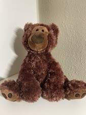 GUND Philbin Teddy Bear Plush Chocolate Brown New Condition