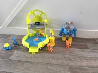 Octonauts Launch & Explore Deep Sea Octo-Lab + Tweaks Octo Max Anzug mit Figuren