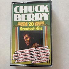 Chuck Berry 20 Greatest Hits Cassette Tape Classic Rock Tested Works Clean