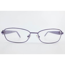Ariana AR09 PUR Purple Metal Heart Detail Eyeglass Frames 54-16-135 TDE18Q4