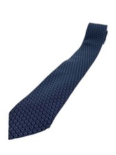 Salvatore Ferragamo Tie Silk NVY Total Pattern Men