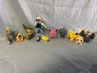 LOT Vintage 2000 Nintendo Hasbro Pokémon Ash Ketchum Poseable Figure +10 FIGURES