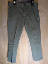 Men's Levis 511 Olive Green Pants 34x30 Chino Pants