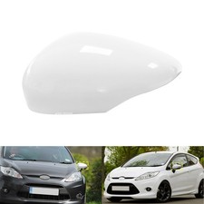 Links weiß Glänzend Spiegelkappe Abdeckungen Für Ford Fiesta VI CB1,CCN B-Max JK