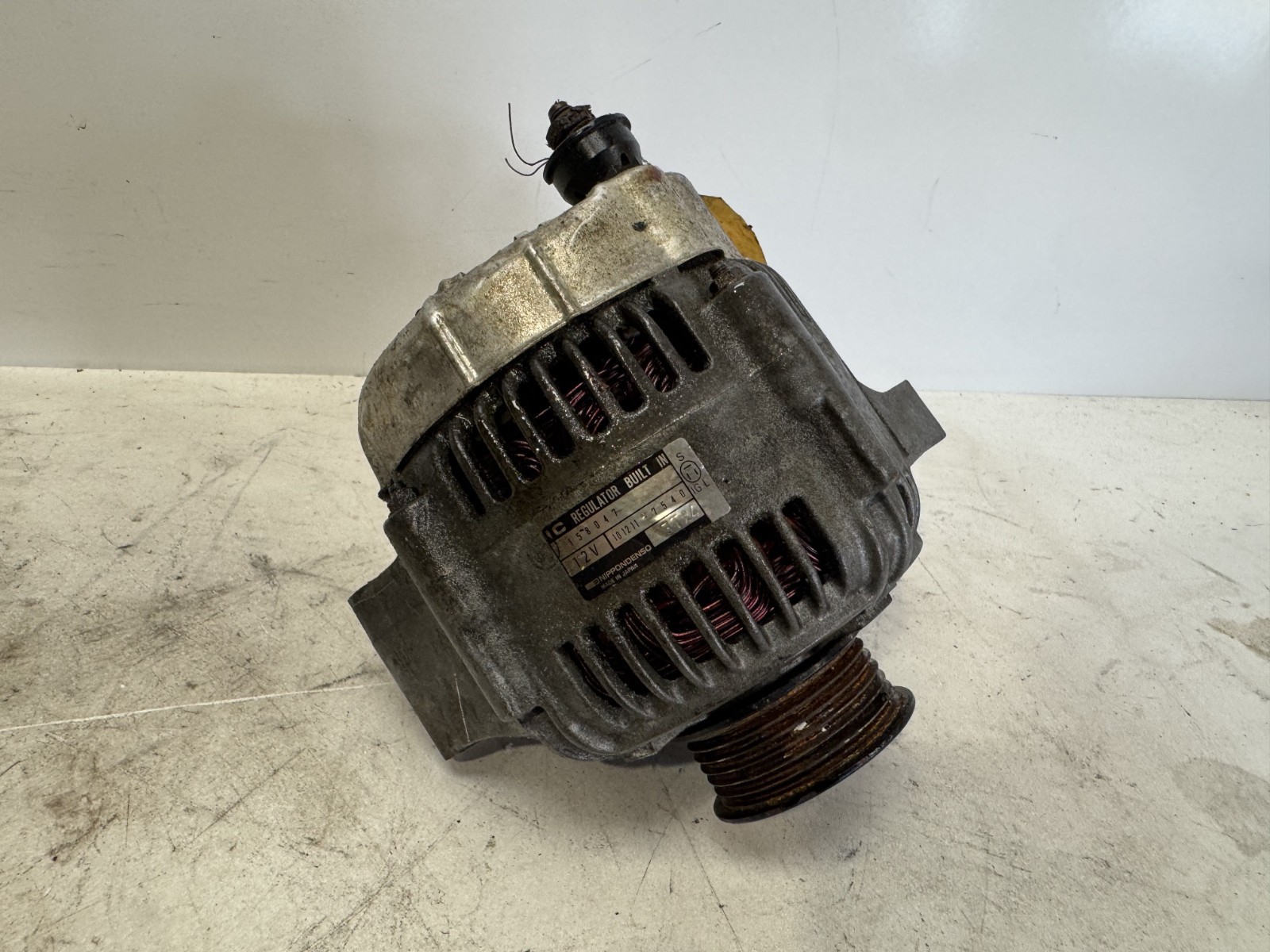 1999 FERRARI F355 CONVERTIBLE OEM U.S. LHD ENGINE ALTERNATOR ASSEMBLY F129C