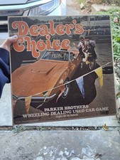 Dealer’s Choice Vintage Board Game Parker Brothers #14 Used Cars