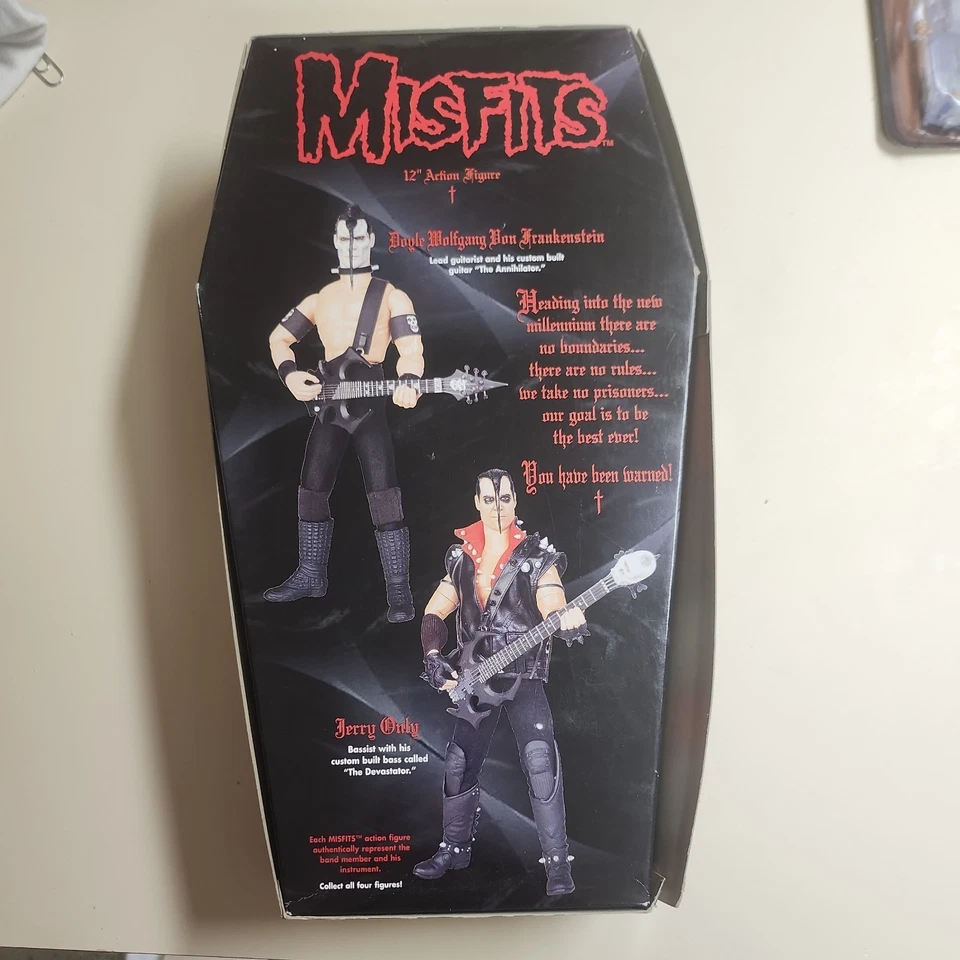 1999 Misfits Doyle Wolfgang Von Frankenstein boneco de ação 12" novo na caixa - Imagem 2 de 4