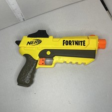 Nerf Fortnite SP-L Blaster Yellow Toy Dart Gun Hasbro Compact Toy No Darts