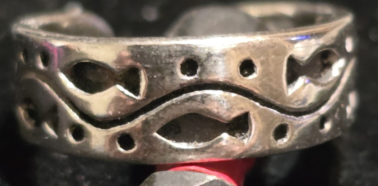 2 Sterling Silver Toe Ring Adjustable - image 1