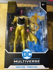 McFarlane Toys Sinestro Parallax DC Multiverse Figure Gold Label