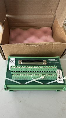 NATIONAL INSTRUMENTS CB-37F-HVD HIGH VOLTAGE TERMINAL BLOCK DIN-RAIL MOUNT