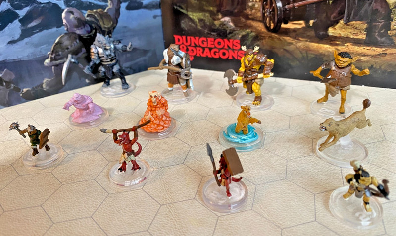 D&D Icons of the Realms: *COMMON LOT - 50th Anniversary - 12 figures