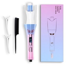 Auto Hair Curler Rotating Curling Iron for Hair Wand Fast Heating Anti-Tangle