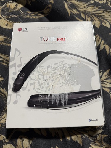 LG Tone Pro HBS-770 Premium Wireless Bluetooth Stereo Headset BLACK tested works - 第 1/5 張圖片