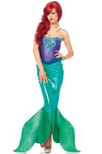 Brand New Deep Sea Little Mermaid Siren Adult Costume