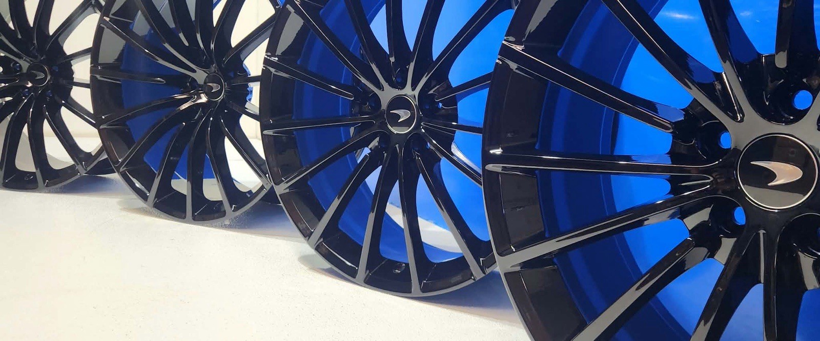 McLaren GT Wheels 4 pcs Black