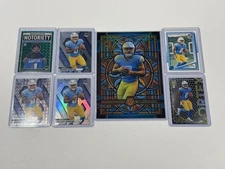 2025 Omarion Hampton Rookie Card Lot Jumbo Stained Glass True Silver Vortex +