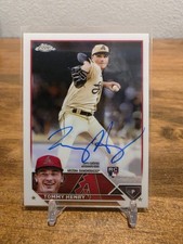 2024 Topps Chrome #RA-TH Tommy Henry RC Rookie Auto Diamondbacks