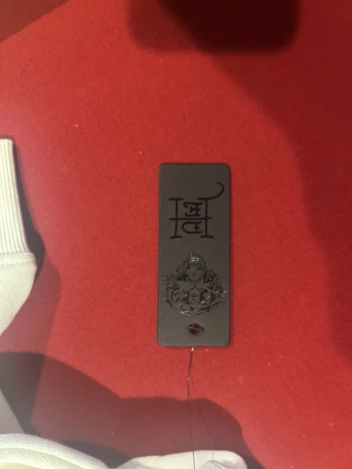 Sudadera con capucha Ed Hardy para mujer mediana vintage Love Kills Slowly gráfica con cremallera Foto 3 de 4