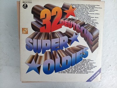 Schallplatte Vinyl LP, 32 Deutsche Super Oldies, Doppelalbum