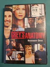 Grey's Anatomy Season One DVD new, STILL SEALED
