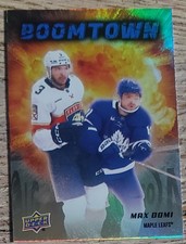 2025-26 UD Series 2-Boomtown Insert Max Domi BT-13 Toronto Maple Leafs