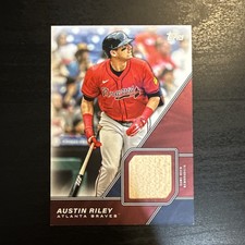 2026 TOPPS SERIES 1 AUSTIN RILEY GAME USED MEMORABILIA RELIC