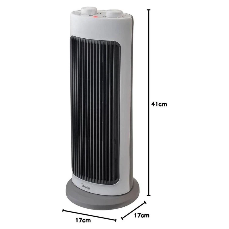 Stufetta Elettrica Termoventilatore a Torre BIMAR HP128 2000W PTC Oscillante, fotografia 4 di 9