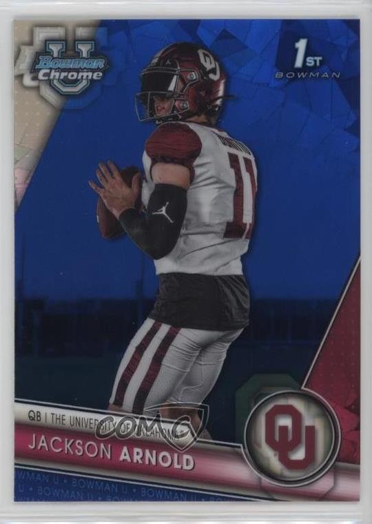 2023 Bowman U Chrome Sapphire Edition Jackson Arnold #102 1g37