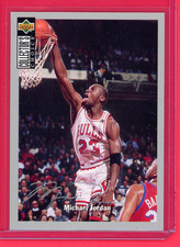 1994-95 Collector's Choice Silver Signature #240 Michael Jordan