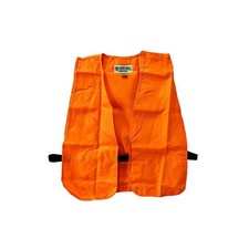 Specialties Blaze Orange Safety Vest Adjustable Comfortable Durable Outdoor Wear