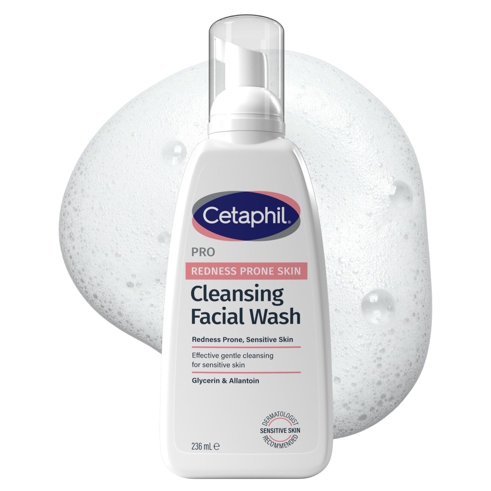Sensitive Skin Facial Cleansing Wash 236Ml Soap Free Non Comedogenic Face Wash