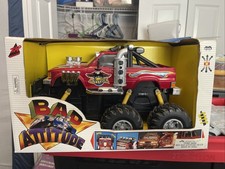 ZAP TOYS 1994 RED TRUCK BAD ATTITUDE #2179 BATTERY POWER VINTAGE TOY