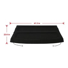 Rear Trunk Cargo Cover Security Shield Shade For 2020-2024 Lincoln Corsair