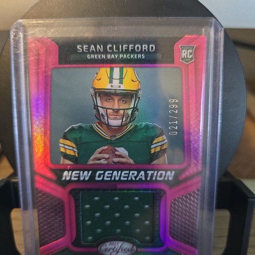 2023 Panini Certified - New Generation Jerseys Mirror Pink #NGJM-18 Sean... - Picture 1 of 1